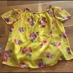 off the shoulder top